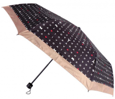 아가타 3단 슬림 로고 클래식 보더 우양산